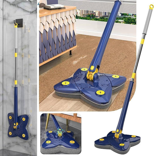 4 Sided Adjustable Squeeze Mop