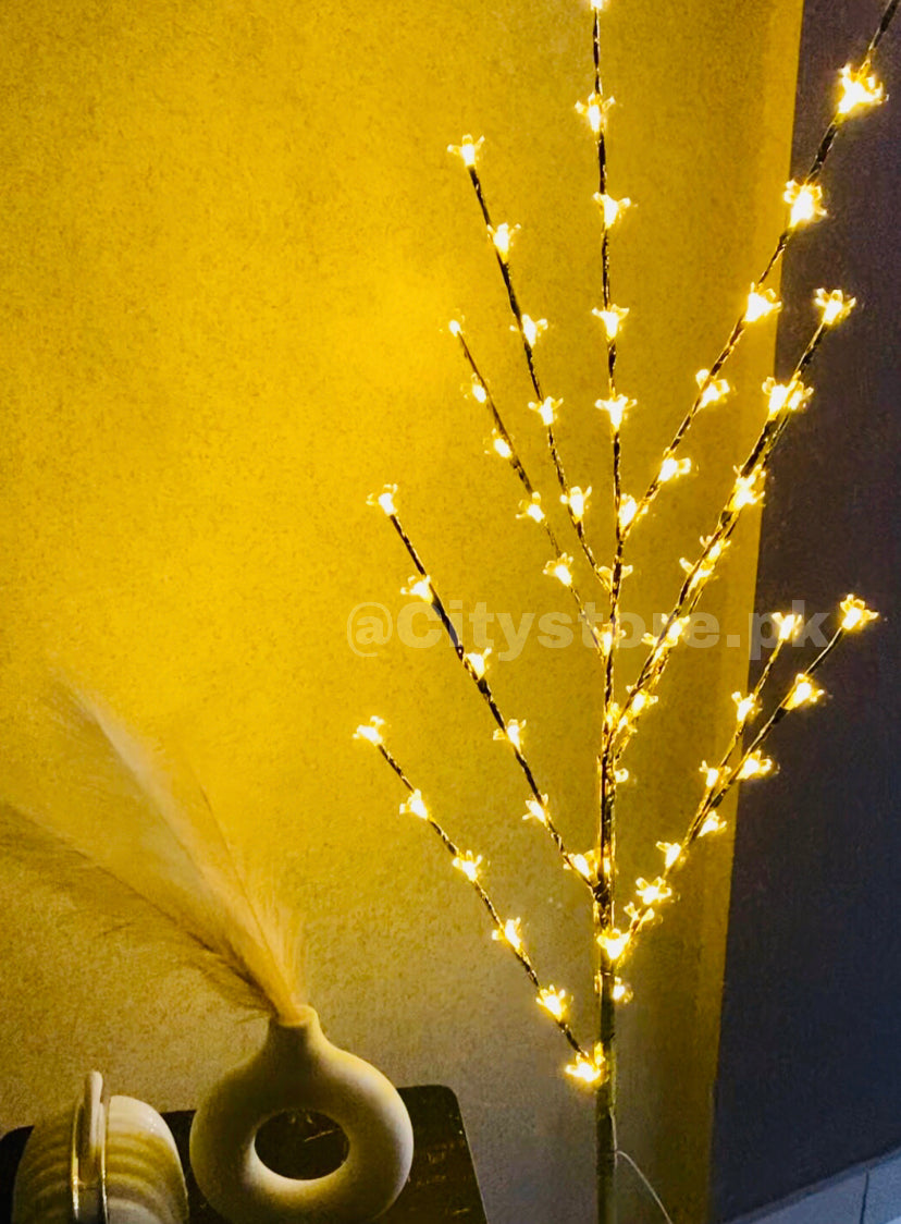 Led Flower Corner Floor Lamp Tree