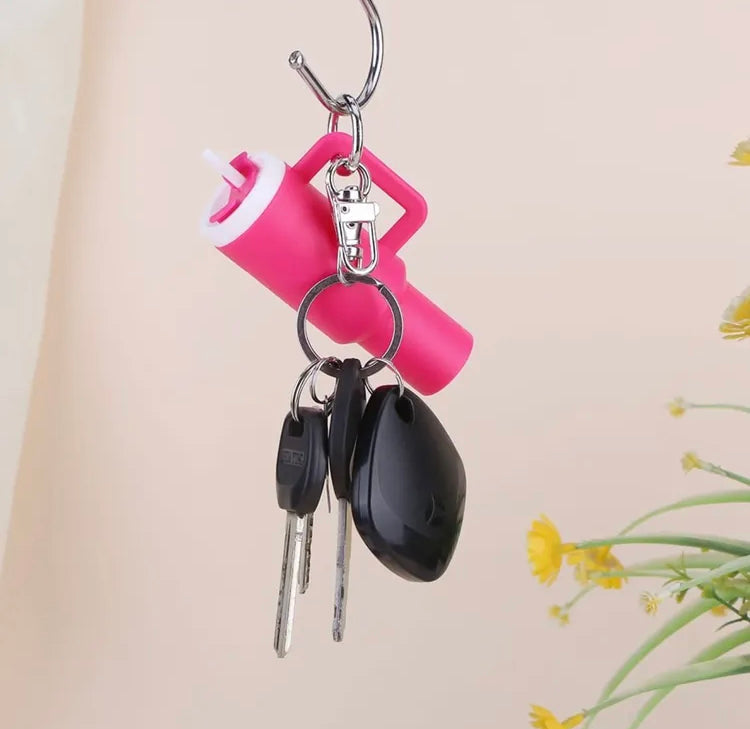 Mini Tumbler Storage Keychain