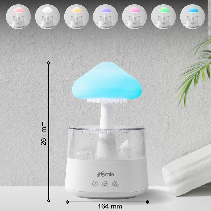 Mushroom Rain 7 Colours Humidifier Diffuser