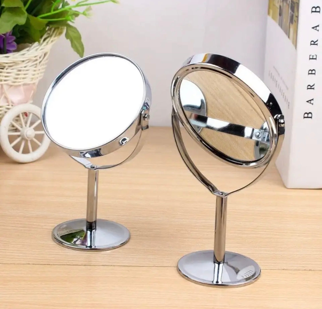 360° Rotatable Metal Makeup Mirror