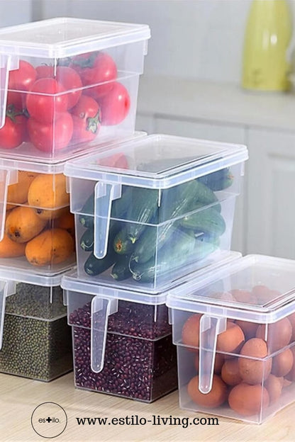 Multipurpose Kitchen Storage Baskets with Lid