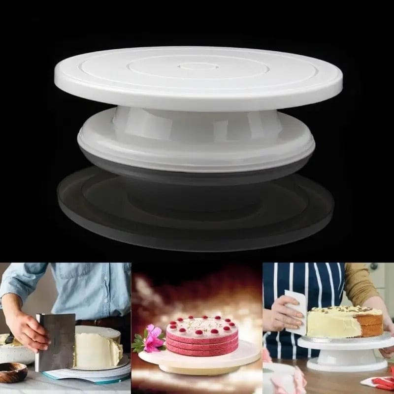 Rotatable Cake Baking Table