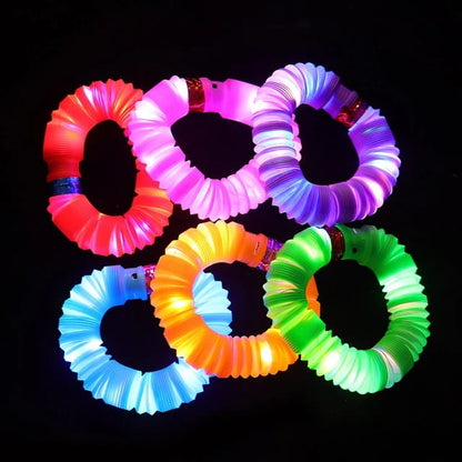 LED Flash Pop Tubes for Kids Sensory Toy