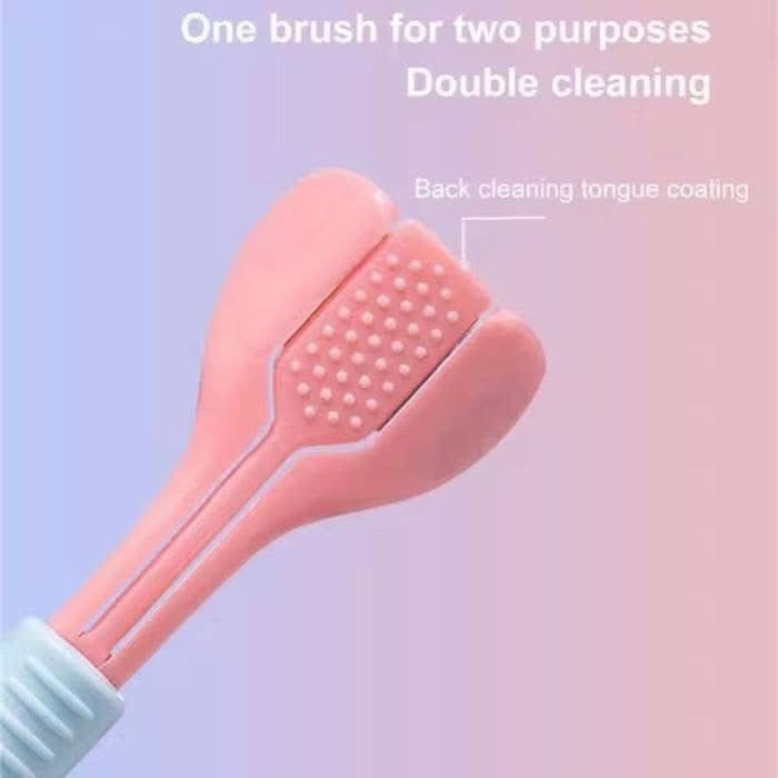 3 Sided Soft Bristles Cleaning Teeth Brush