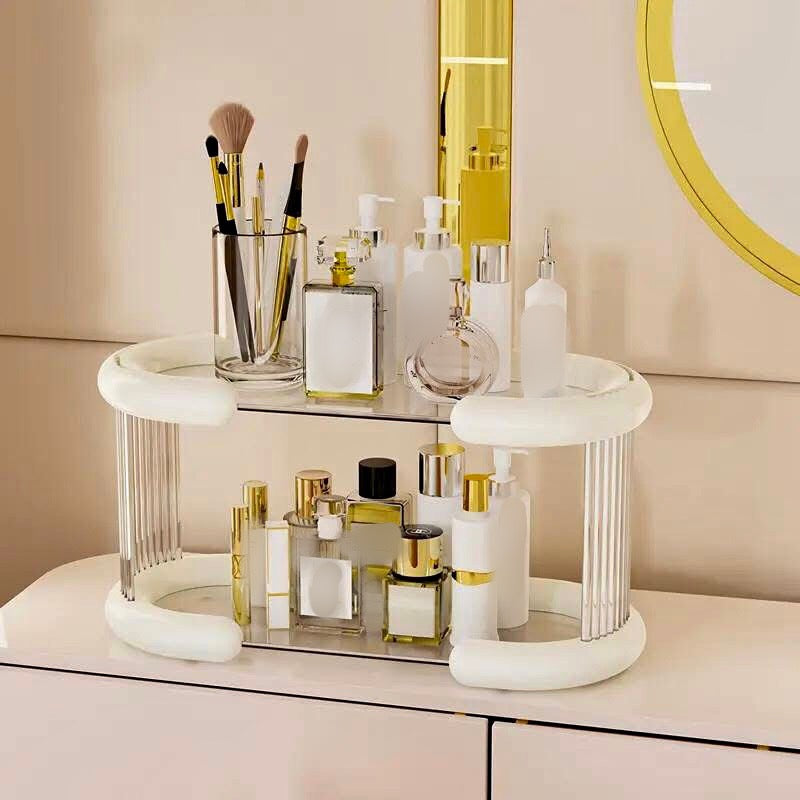 2 Layer Cosmetic Makeup Organizer