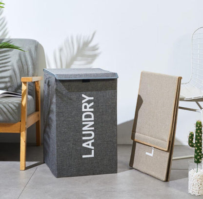 Laundry Basket with Lid (Best Quality)