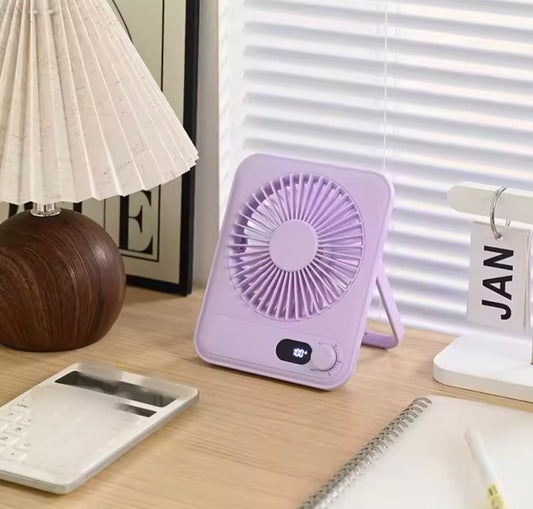Mini Rechargeable Fan with Stand