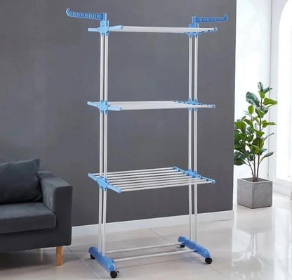 Multi-Layer Foldable Clothes Drying Rack