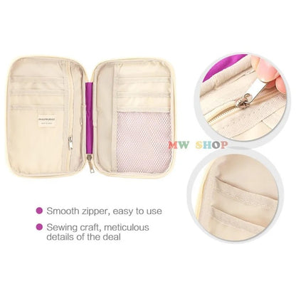 Multifunctional Storage Travel Documents Wallet