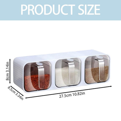 Wall Mounted 3 Layer Spice Rack