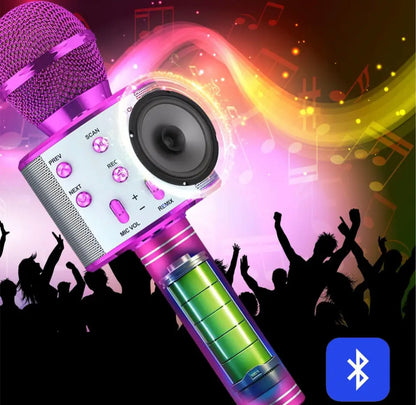 New Kids Mic With Bluetooth Speaker Rechargeable