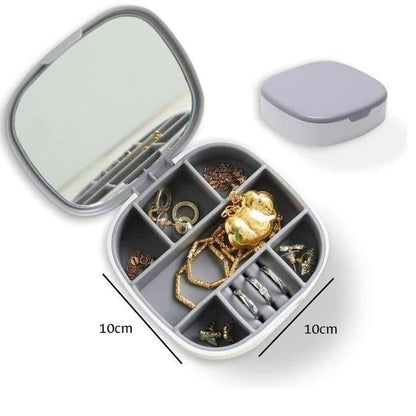 Portable Jewellery Organizer with Mirror