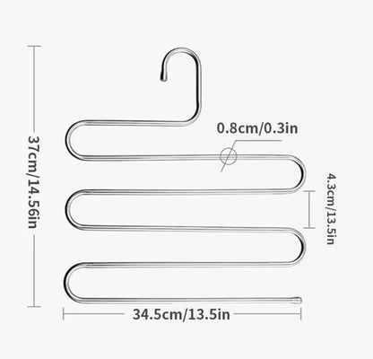 Multipurpose Steel Clothes Hanger