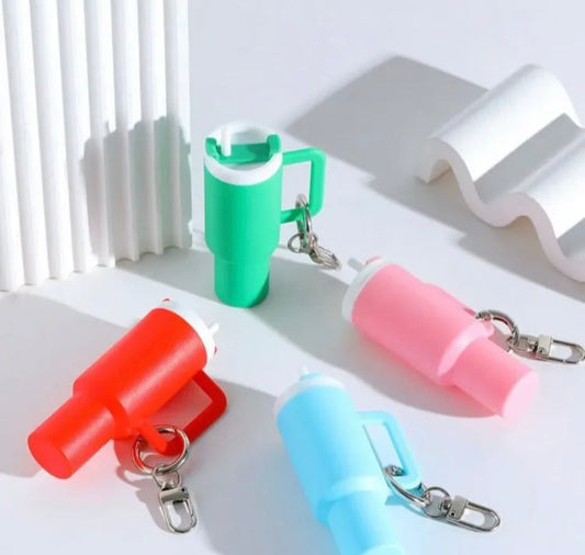 Mini Tumbler Storage Keychain