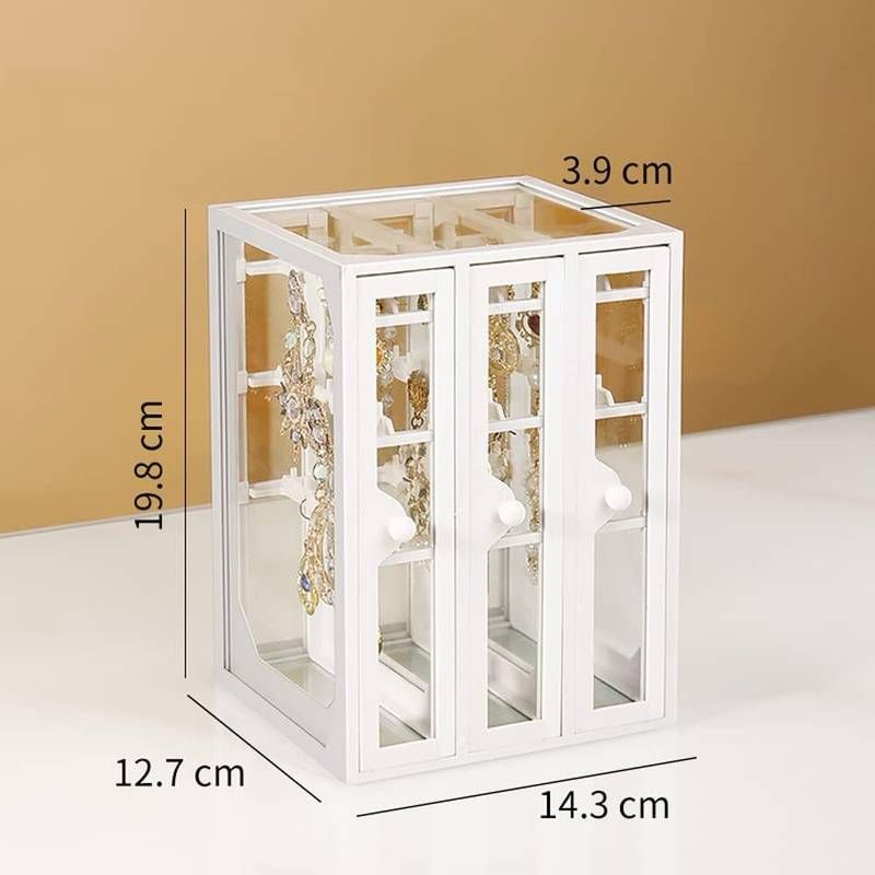 3 Doors Acrylic Jewellery Organizer
