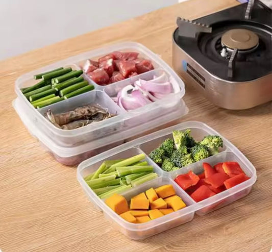 4 Portion Food Storage Box