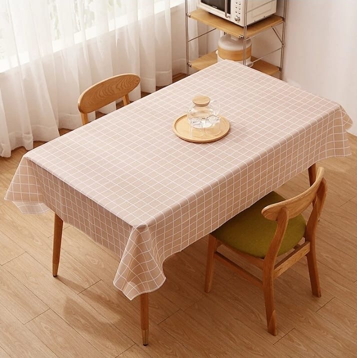 Water & Oil Proof Table Cloth For Dining Tables