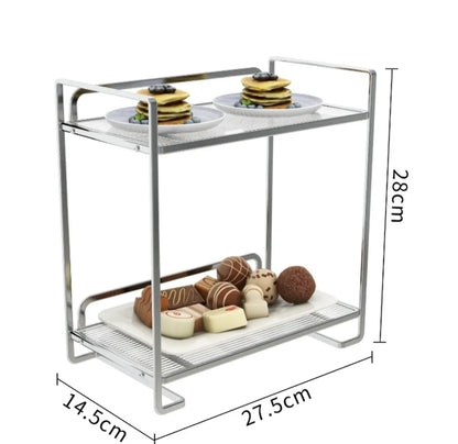 2 Layer Dessert Serving Stand Rack
