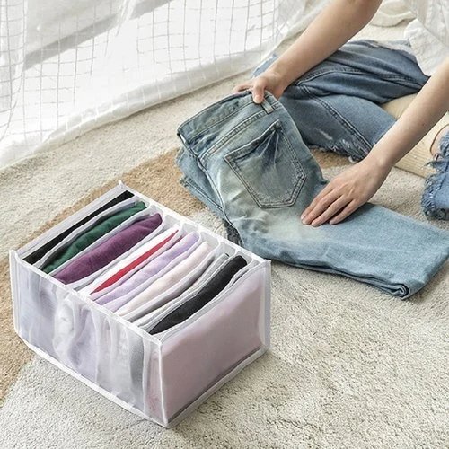 7 Grids Pant Organizer Storage Box