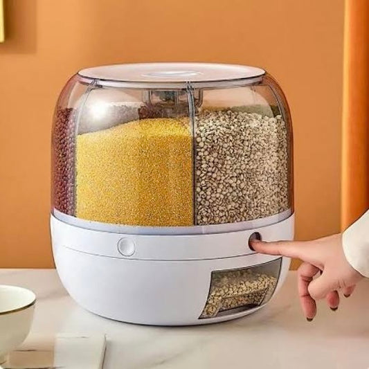 10kg Rotating Rice Cereal Dispenser