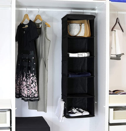 Wardrobe Hanging Organizer Clothes Storage Shelf