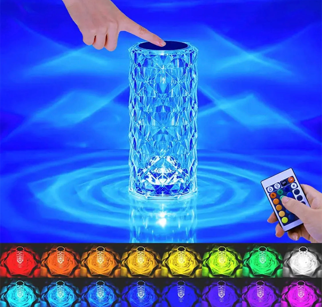 16 Colours Changeable Lamp with Remote Control