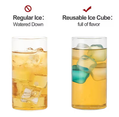 10 Pcs Reusable Ice Cubes