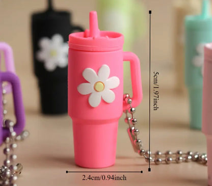 Mini Tumbler Cute Keychain