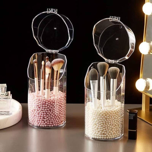 Acrylic Pearls Brushes Holder