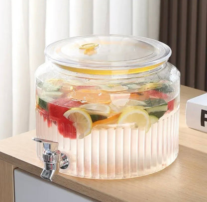Acrylic Round Juice Dispenser