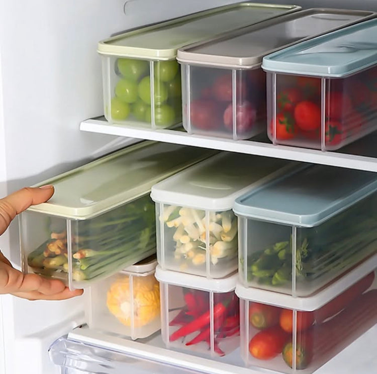 Fridge Storage Boxes with Lids