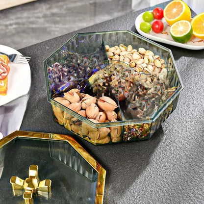 Acrylic Rotating Dryfruits Tray