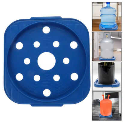 Moveable Base with Wheels for Bottles