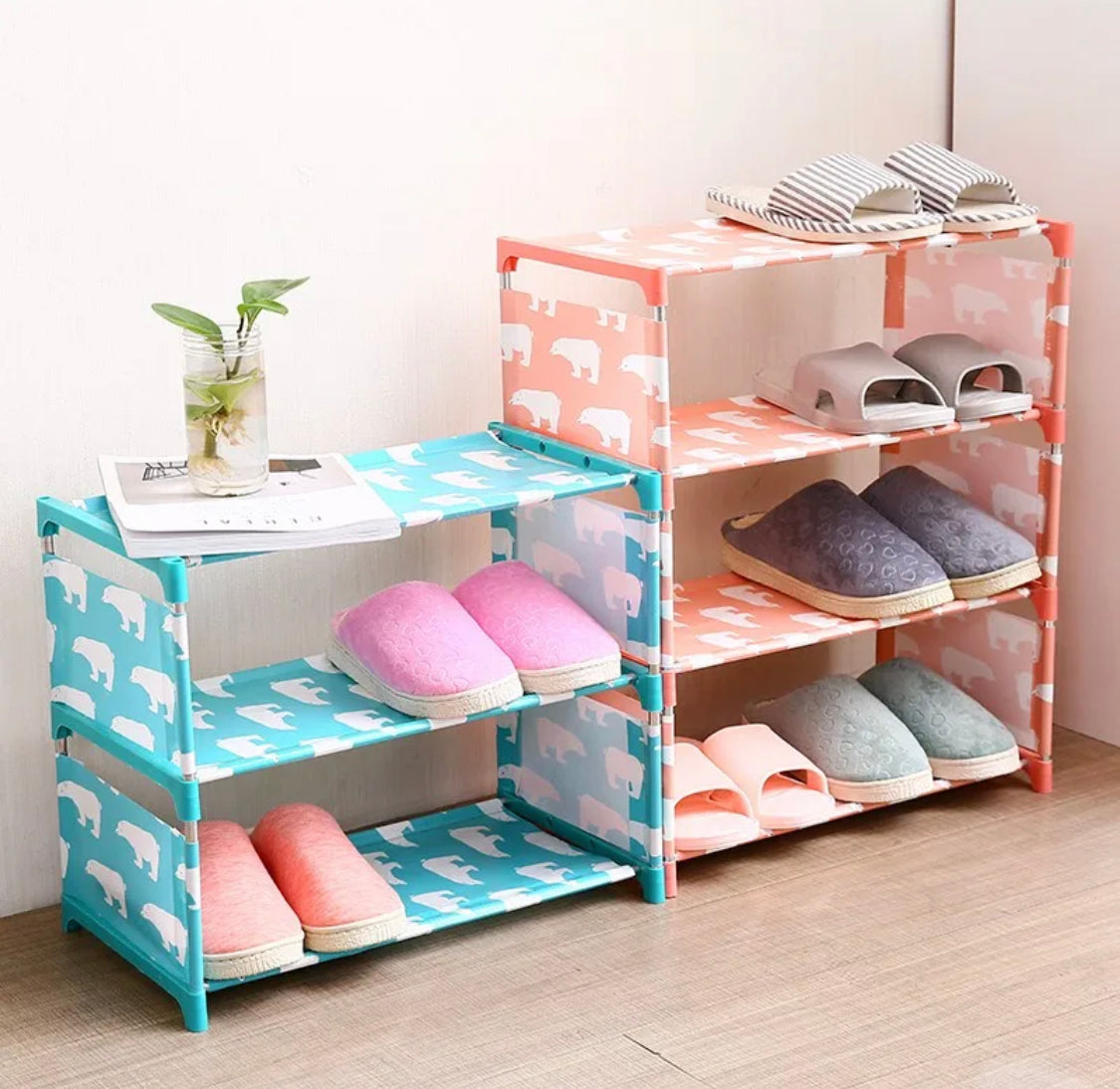 3/4 Layers Shoe rack