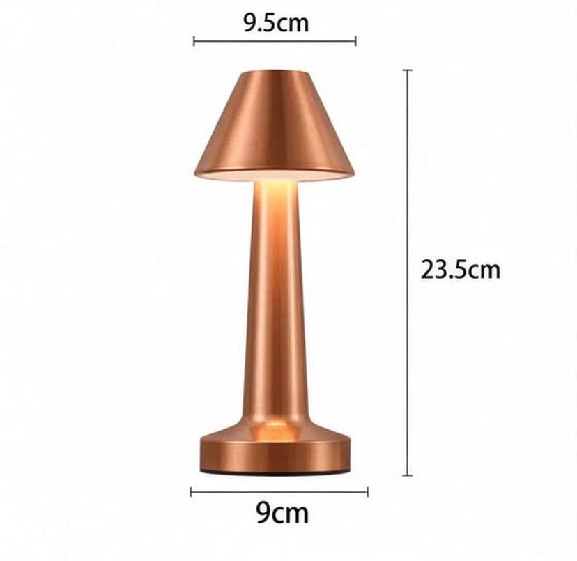 Rechargeable 3 Modes Metal Touch Lamp