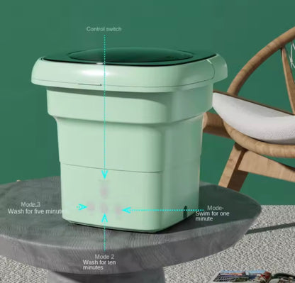 Portable Washing Machine with Drying Bucket
