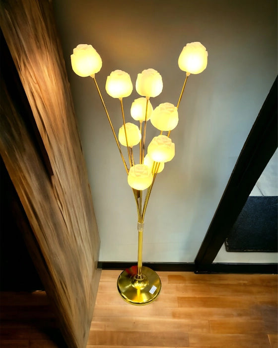 Led Flower Corner Floor Lamp For Home Decor