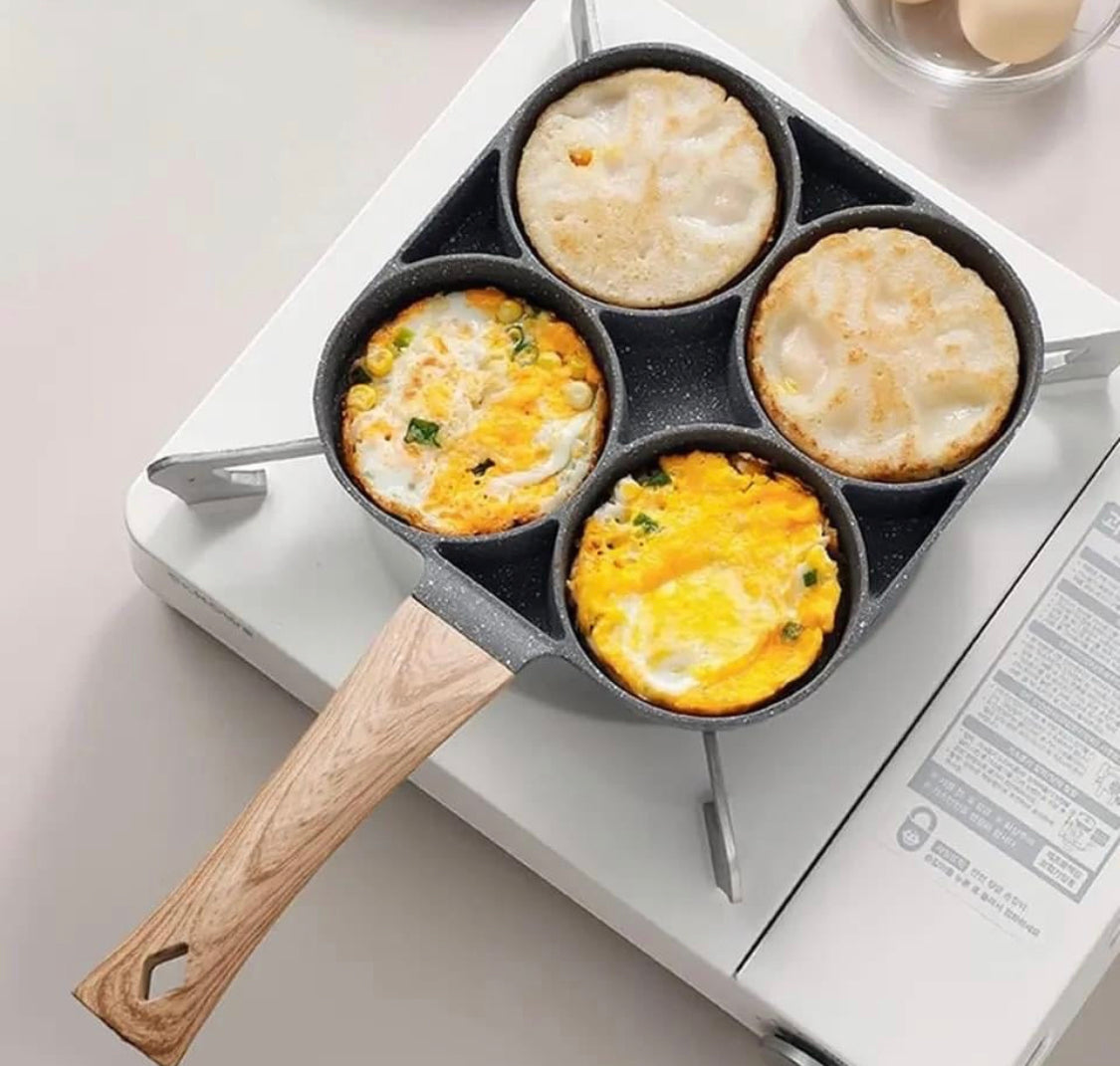 Non-Stick 4 Portions Frying Pan