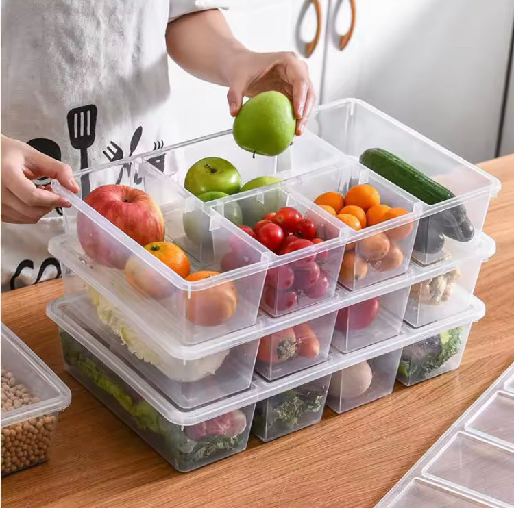 6 Portion Food Storage Box with Lid