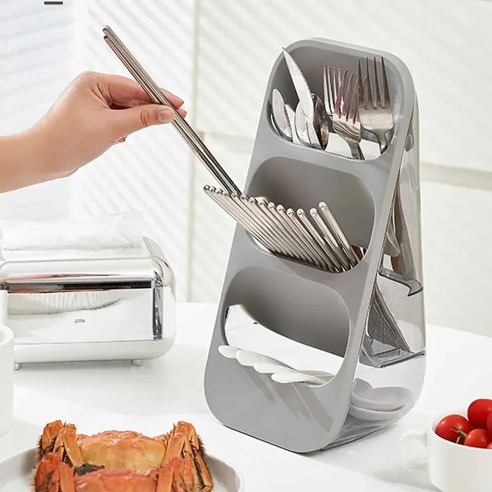 3 Layer Cutlery Stand Holder