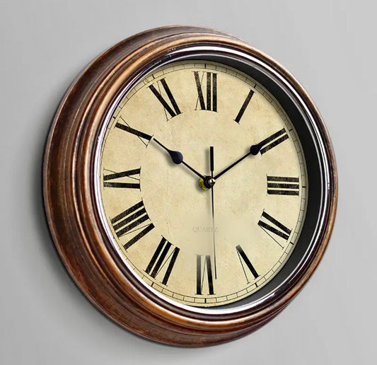 Wooden Wall Clock For Home Decor