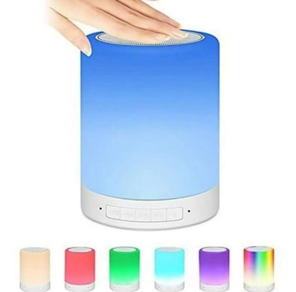 Rechargeable Lamp with Bluetooth Speaker