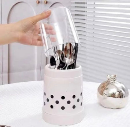 Spoon Cutlery Holder with Lid