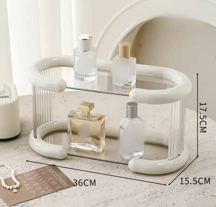 2 Layer Cosmetic Makeup Organizer