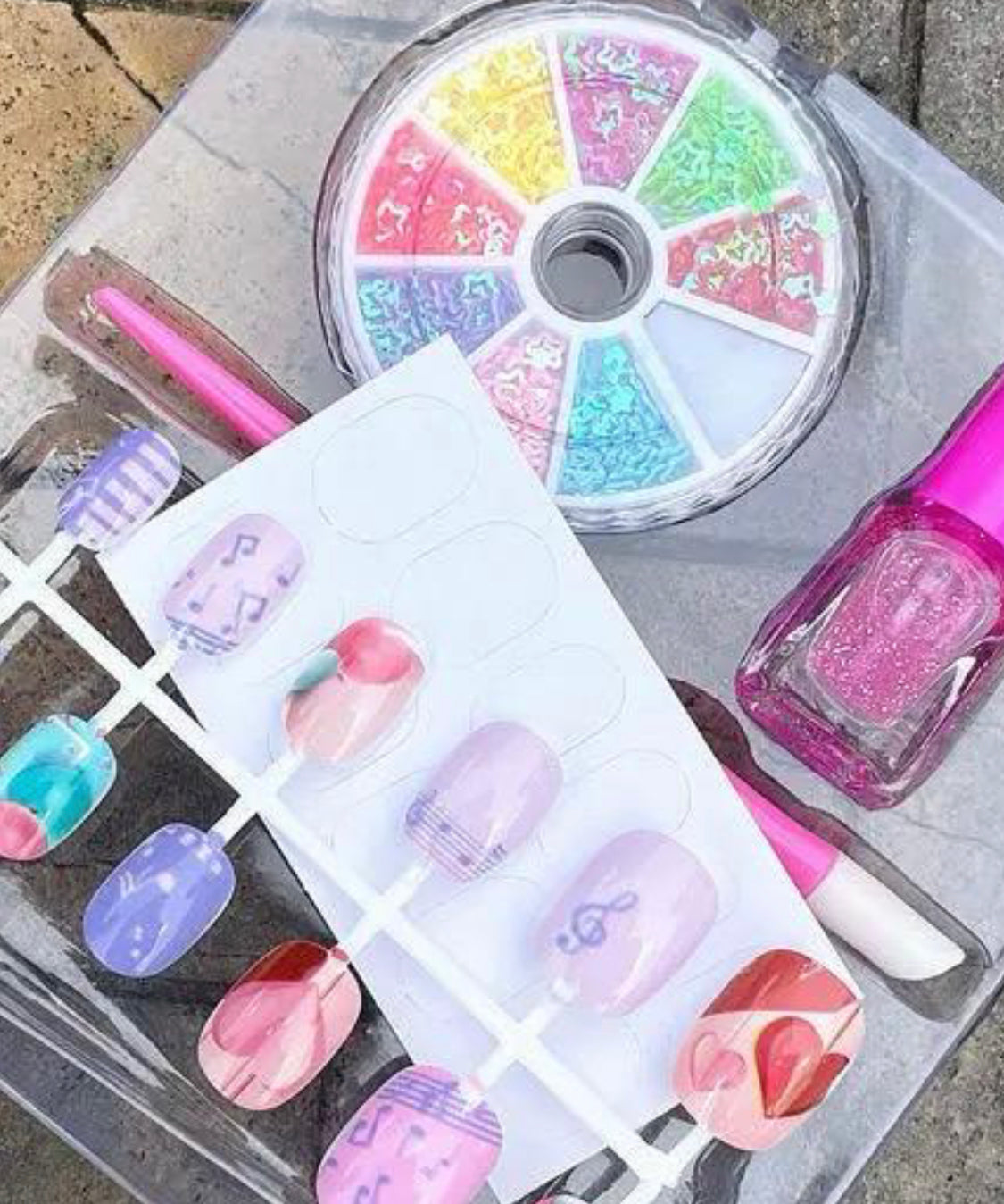 Kids Manicure Nail Art Set