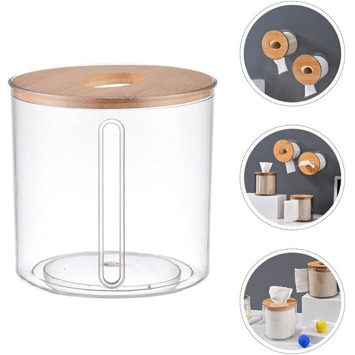 Round Design Table Tissue Box