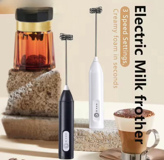 Rechargeable Coffee Frother Beater