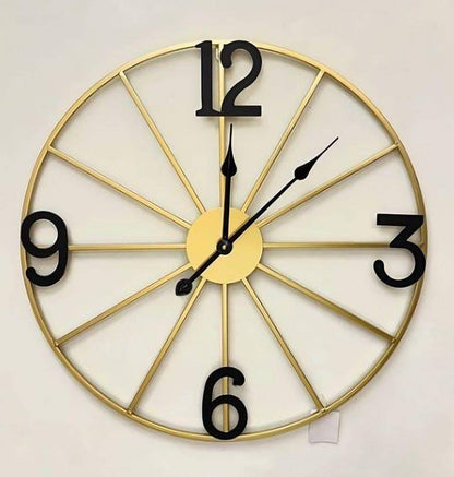 24 Inches Full Metal Wall Clock