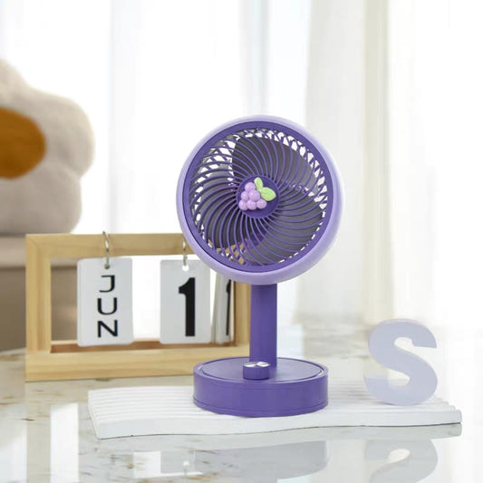 Rechargeable Table Stand Fan